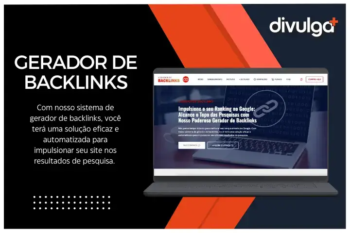 Gerador de Backlinks da Divulga Mais