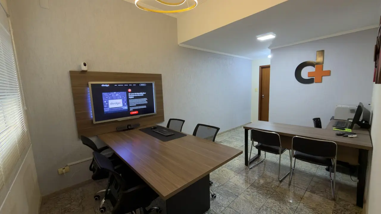 Sala de apresentação da DivulgaMais