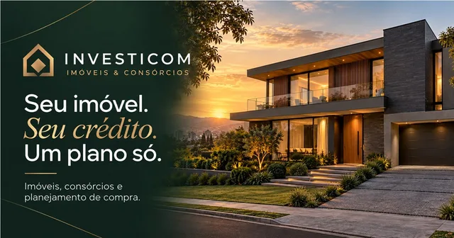 Identidade do site Investicom Imóveis e Consórcios