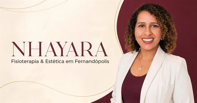 Identidade do site Nhayara Estética